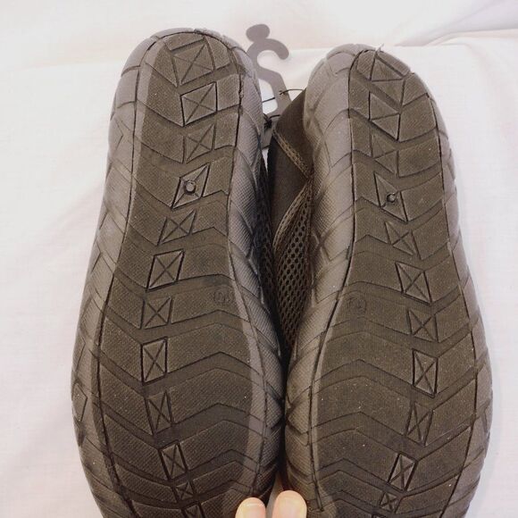 Wave Zone Water Shoe/Sock Rambler Black-Black Mesh Slip-On Men's 10 M - Picture 11 of 12